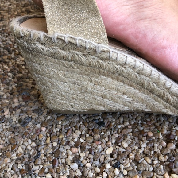 J. Crew Espadrille Wedges. - Picture 6 of 8
